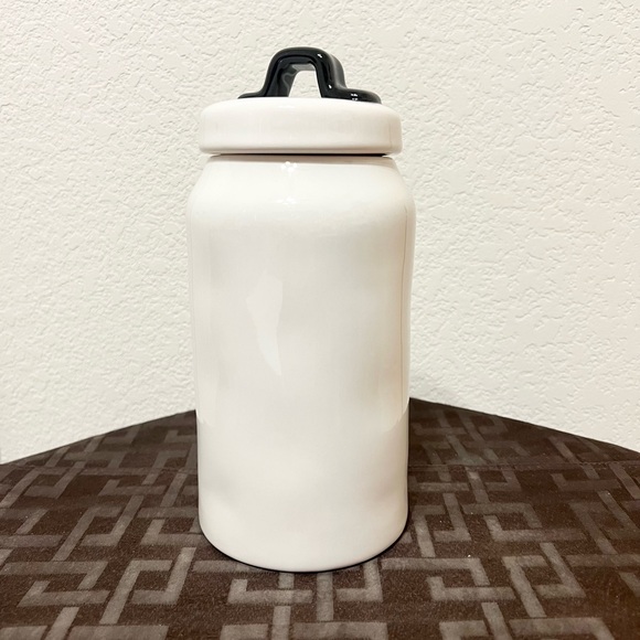 Rae Dunn Halloween THE WITCH IS IN canister and I PUT A SPELL ON YOU mug - Picture 4 of 12